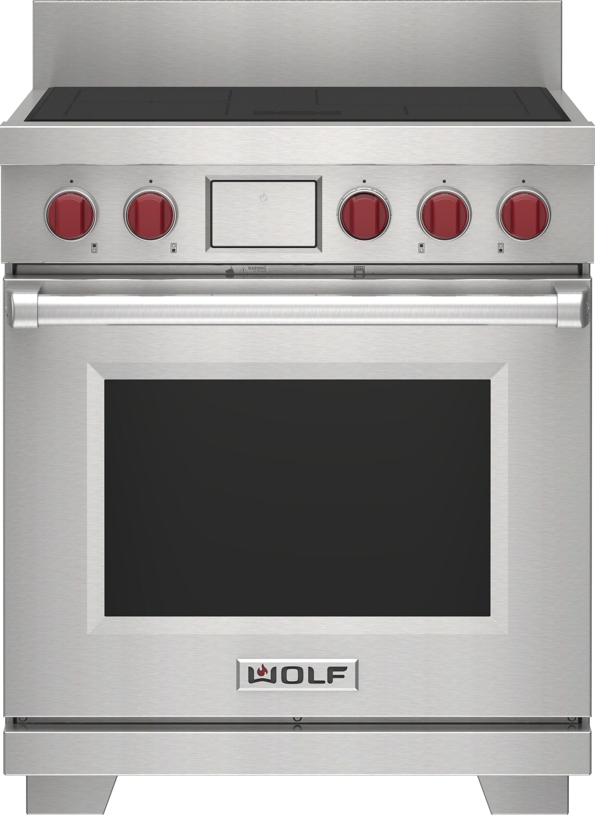 Wolf 9067101 30" X 5" Stainless Steel Range Riser
