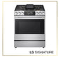 Lg LSGU6339X Lg Signature 6.3 Cu. Ft. Smart Gas Slide-In Range With Dynamic Probake Convection®, Air Fry, Air Sous Vide, Pizza Mode And Ai Gourmet Camera