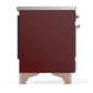 Ilve UMDIB40QNR3BUP Ilve Umdib40Qnr3Bup Majestic Iii 40 Inch Induction Range With 6 Elements, 3.82 Cu. Ft. Total Oven Capacity (Solid Door, Burgundy, Copper)