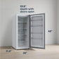Element Appliance EXUF17CEEW Element 17.0 Cu. Ft. Upright Convertible Freezer / Refrigerator - White, Energy Star (Exuf17Ceew)