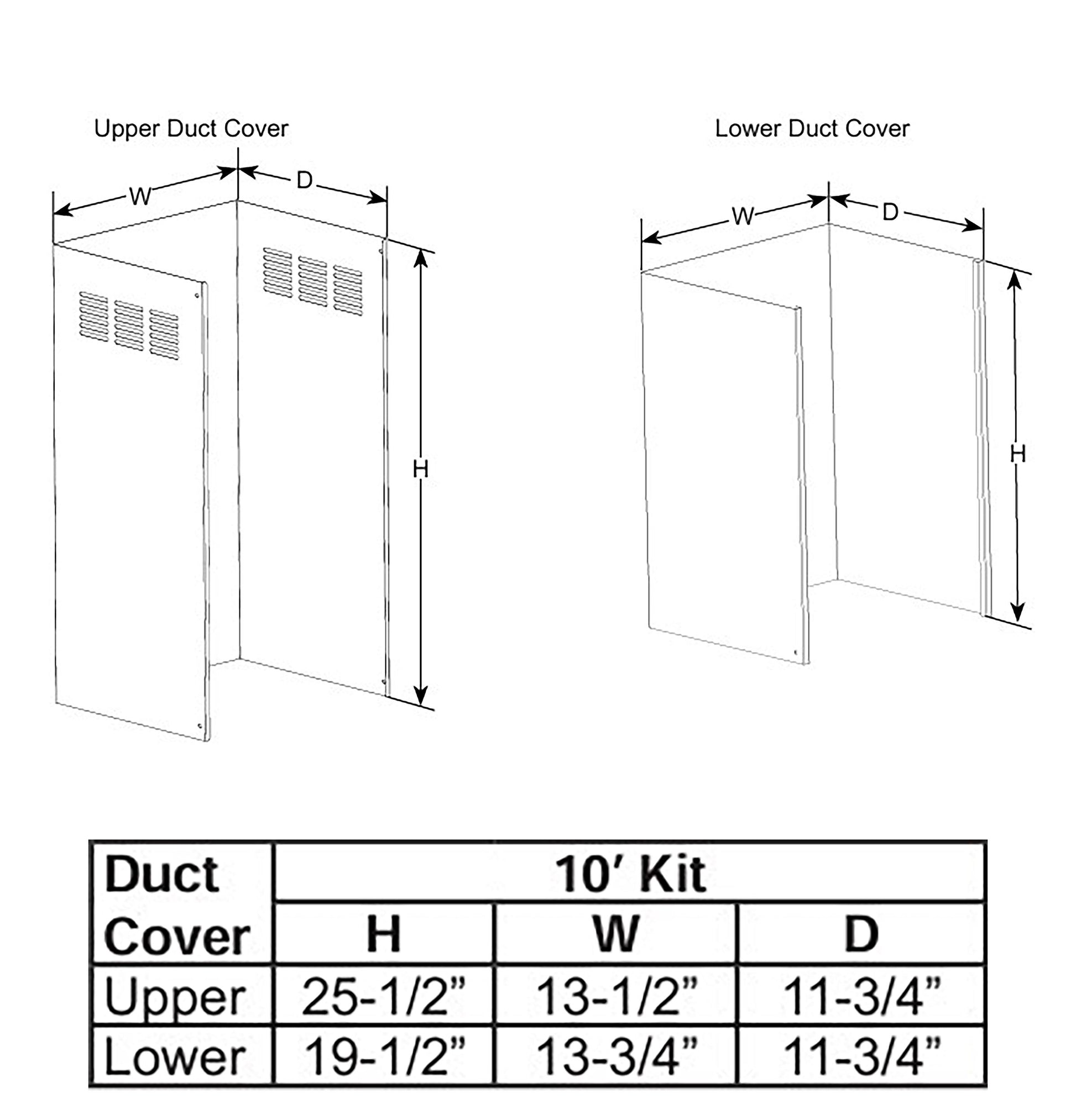 Cafe CX10DC9SPWM Duct Cover Extension