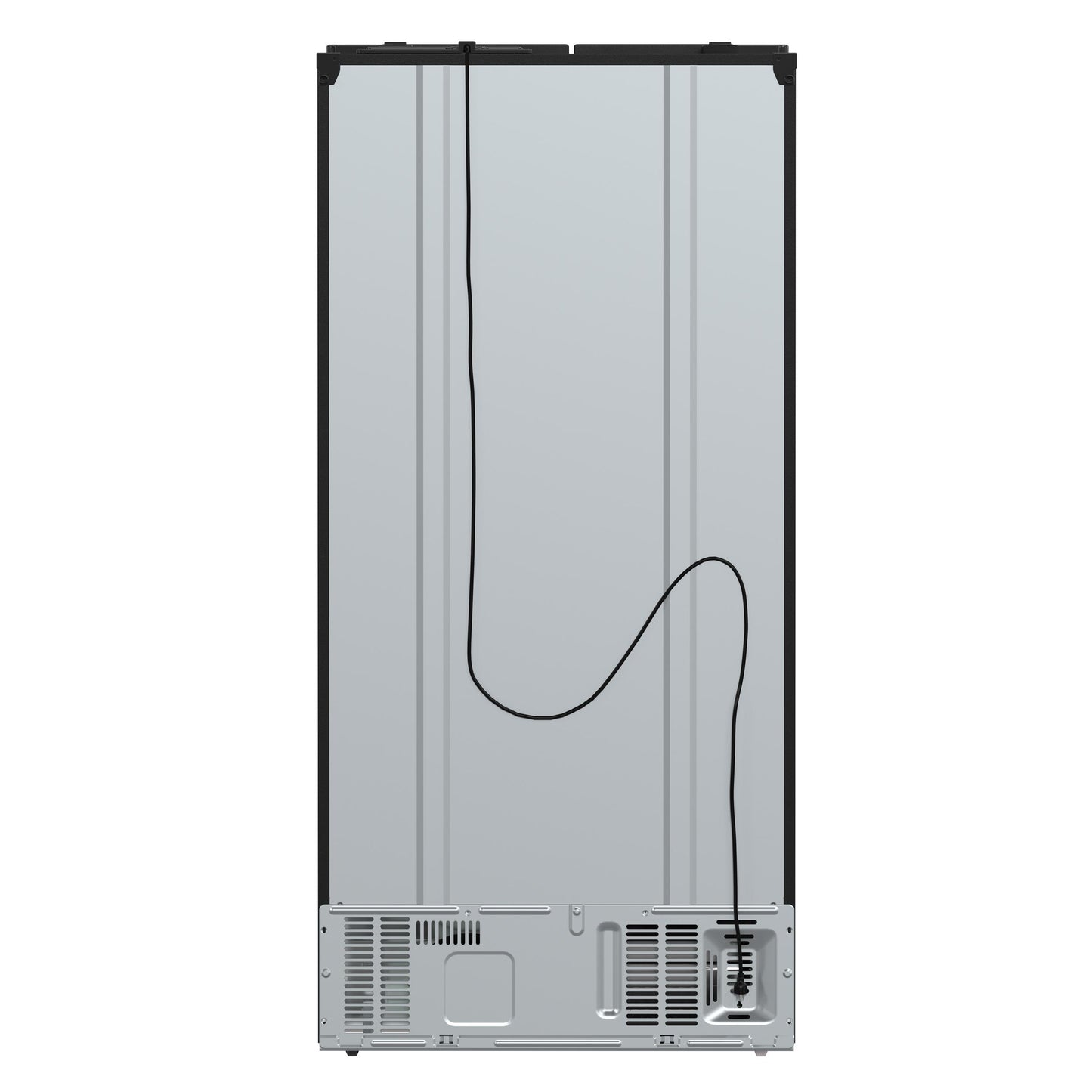 Forno FFRBI180533BLK Forno Salerno Espresso 33-Inch Black Side-By-Side Refrigerator, 15.6 Cu. Ft., Energy-Efficient, No Frost, Modern Design