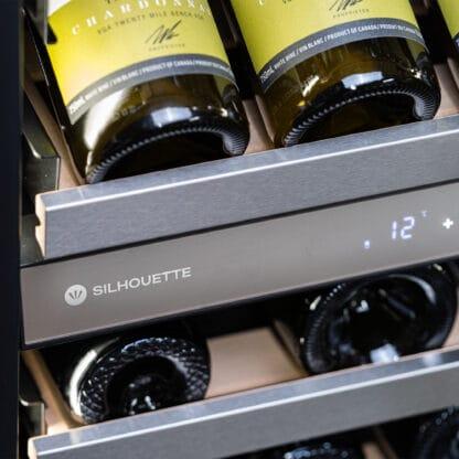 Silhouette SPRWC052D3SS Silhouette Pro Gen 3 - 24" Built-In Wine Cellar In Stainless Steel