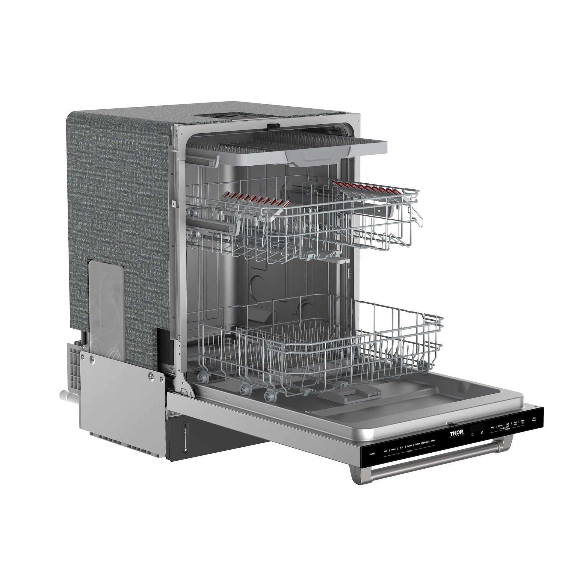 Thor Kitchen TDW24C7 24 Inch Built-In Dishwasher With Open Dry And 7 Cycle In Stainless Steel