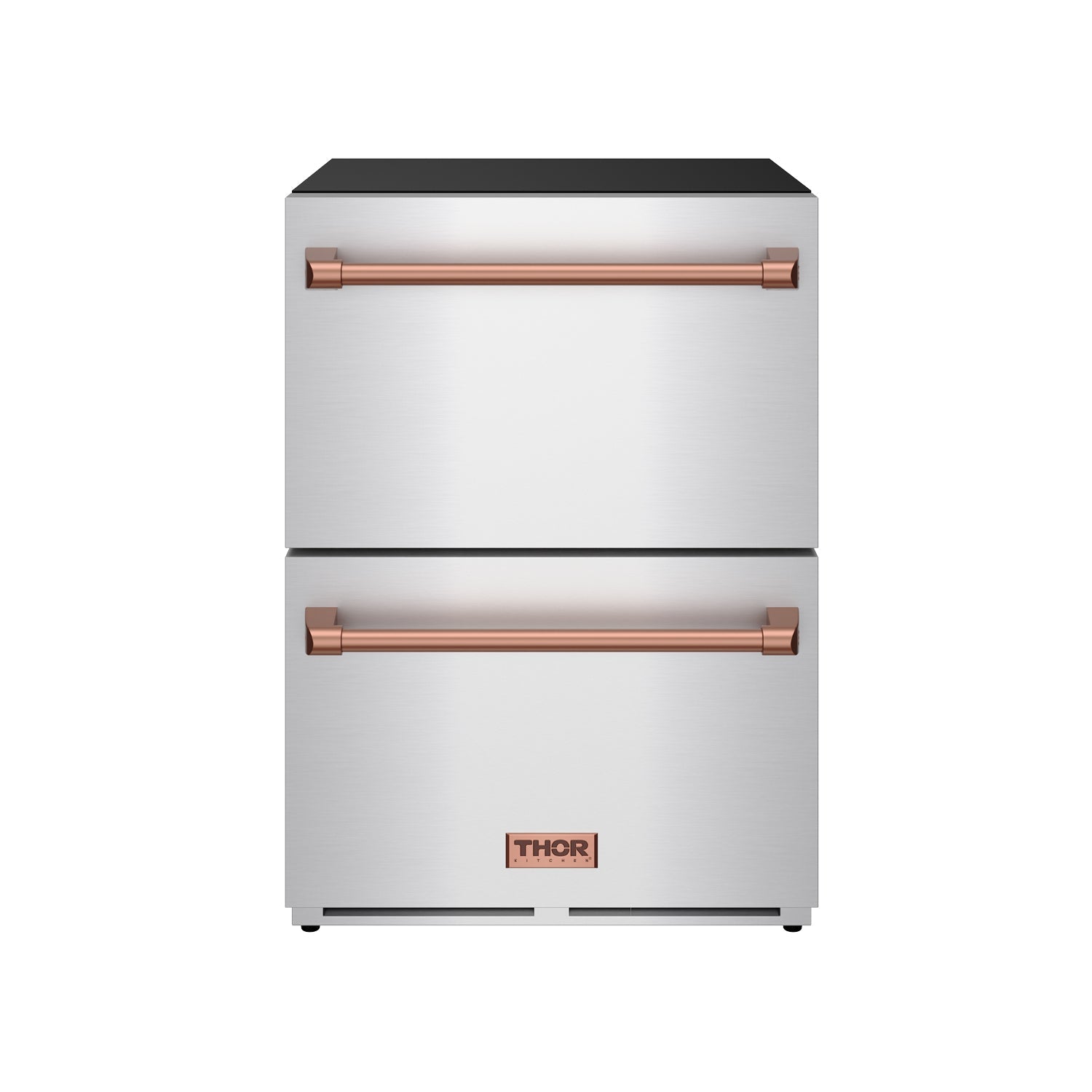 Thor Kitchen RZ24URSG 24 Inch Undercounter Built-In / Freestanding Drawer Freezer - Stainless Steel/Rose Gold Gordon Ramsay Series