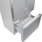 Bosch B36CT84ENS 800 Series, French Door Bottom Freezer, Multi Door, 36'', Brushed Steel (With Anti-Fingerprint), Total No Frost