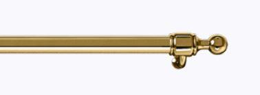 Ilve HRN48G Brass Handrail For Nostalgie 48" Range