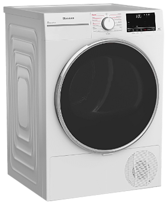 Blomberg Appliances DHP24404W3 24" Compact Heat Pump Ventless Dryer 4.5 Cu-Ft, White Door Ring, White. Rated Energy Star Most Efficient 2024