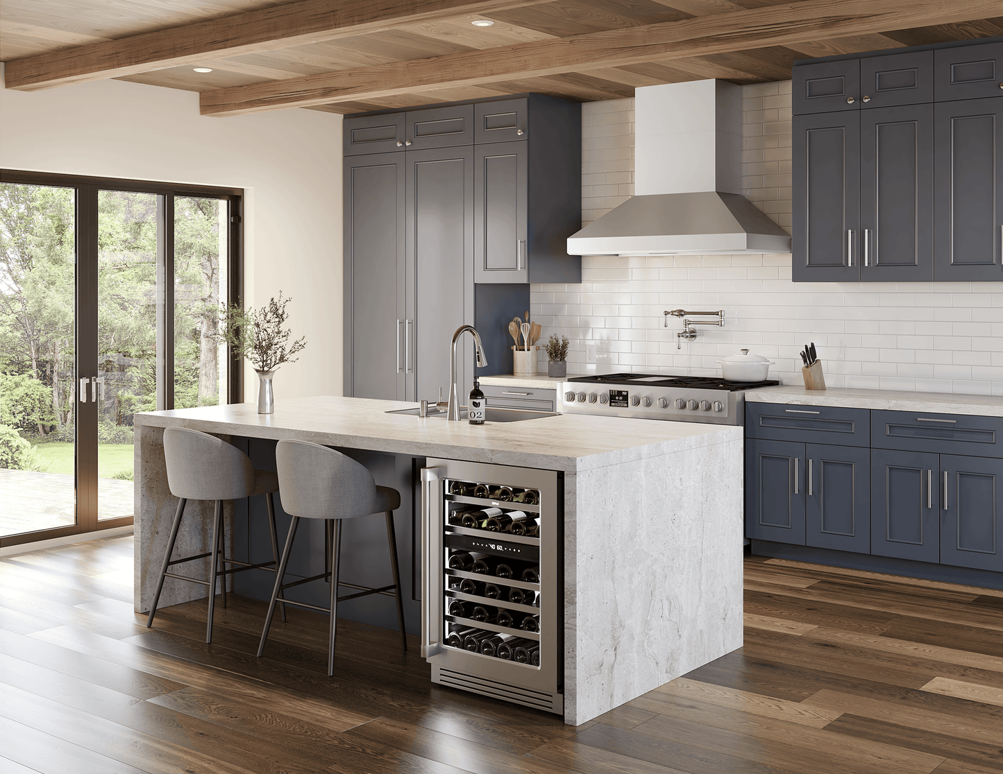 Zephyr AK7660CS Titan Wall, 60In, Ss, Truhue
