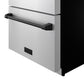 Thor Kitchen RF24UBLK 24 Inch Undercounter Built-In Or Freestanding Drawer Refrigerator - Stainless Steel/Black Gordon Ramsay Series