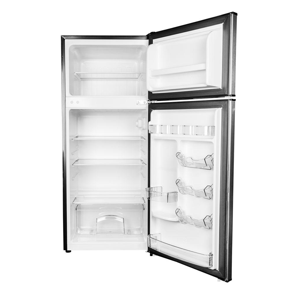 Danby DCR045B1SLDB Danby 4.5 Cu. Ft. 2 Door Compact Fridge In Stainless Steel Look