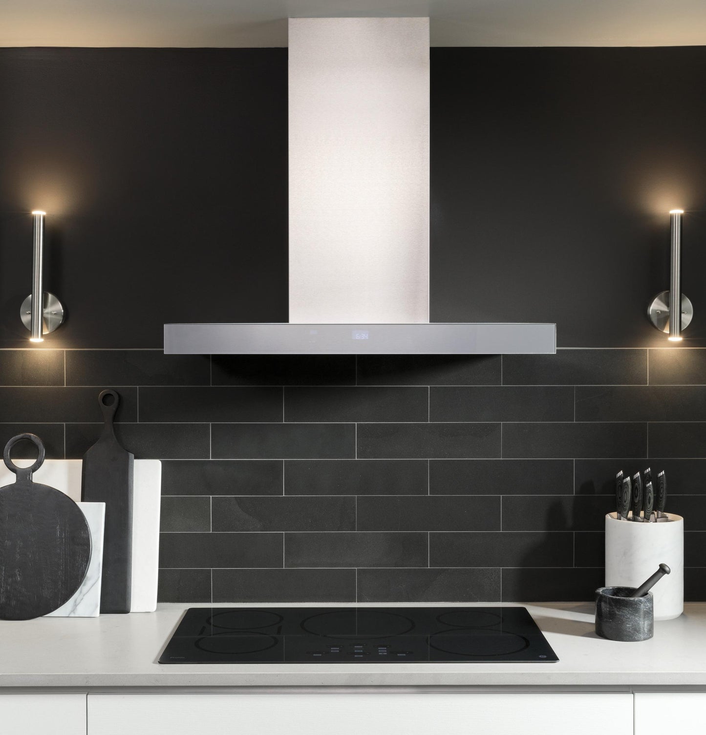 Cafe ç 36" Smart Designer Wall Mount Hood W/ Perimeter Venting