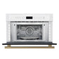 Forno FMWDR309330WHT Oliena Espresso White 30 Inch 1750 Watt Compact Oven & 1000 Watt Microwave, 1.6 Cu. Ft.