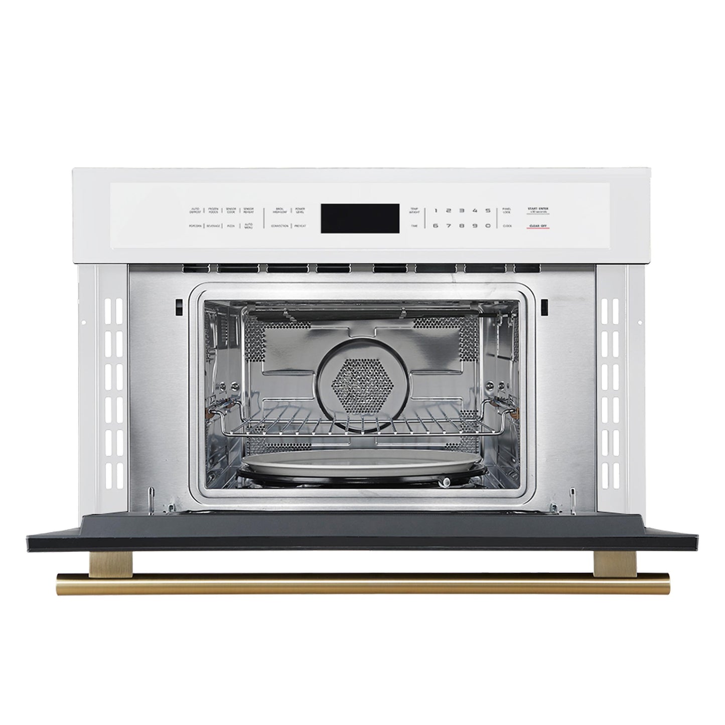 Forno FMWDR309330WHT Oliena Espresso White 30 Inch 1750 Watt Compact Oven & 1000 Watt Microwave, 1.6 Cu. Ft.