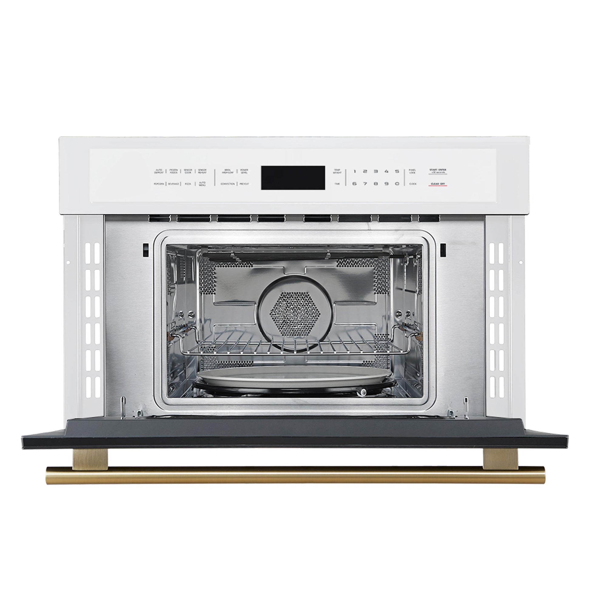 Forno FMWDR309330WHT Oliena Espresso White 30 Inch 1750 Watt Compact Oven & 1000 Watt Microwave, 1.6 Cu. Ft.