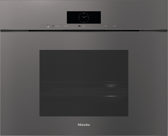 Miele DGC7880XGG Dgc 7880X Graphite Grey - 30" Handleless Combi-Steam Oven Xxl For Steam Cooking, Baking, Roasting With Roast Probe + Menu Cooking.