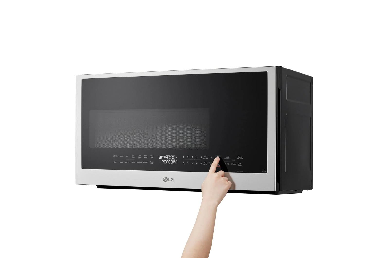 Lg MVEL2035X 2.0 Cu. Ft. Wi-Fi Enabled Over-The-Range Microwave Oven With Easyclean®
