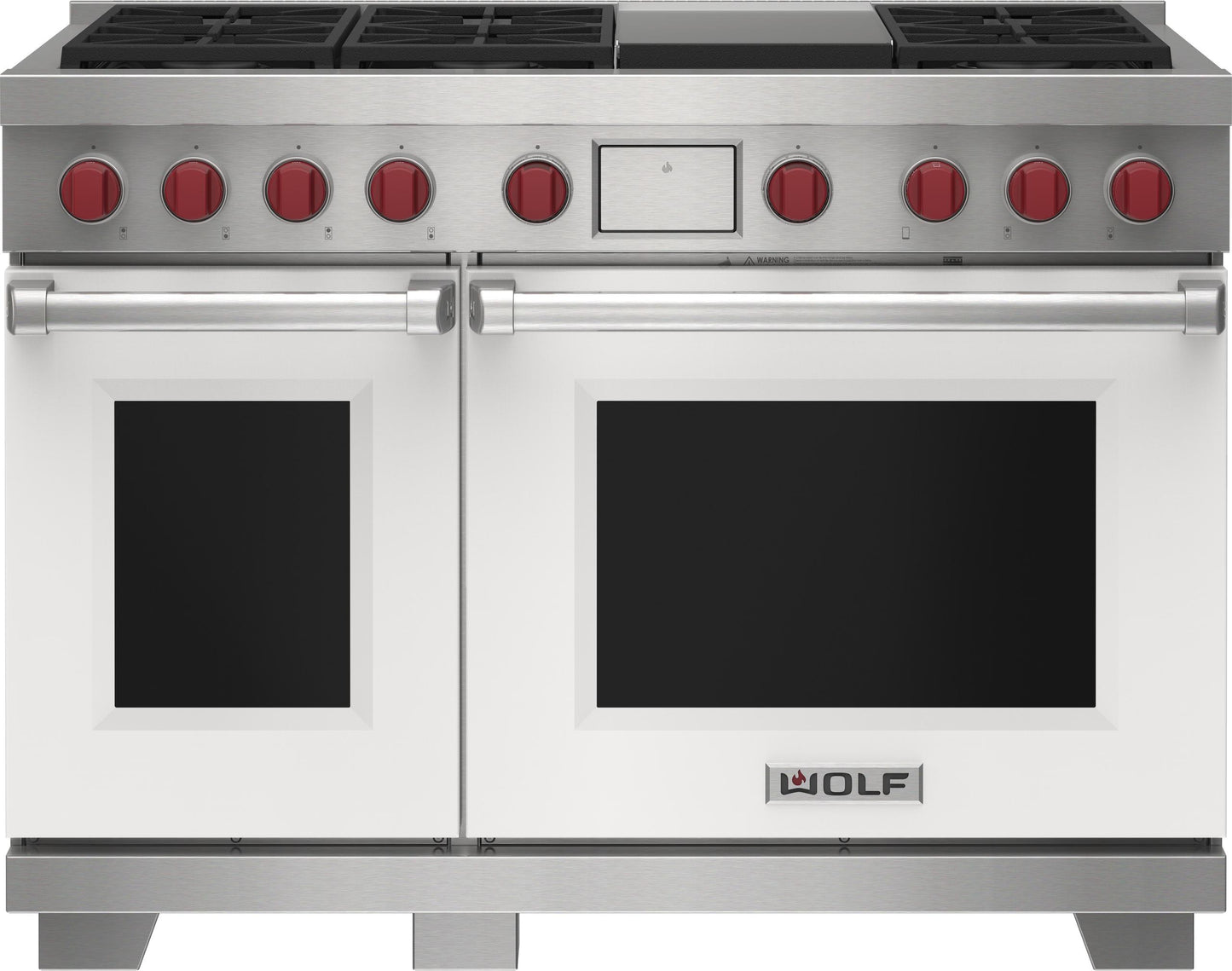 Wolf DF48650GWHP 48" Dual Fuel Range - 6 Burners And Infrared Griddle