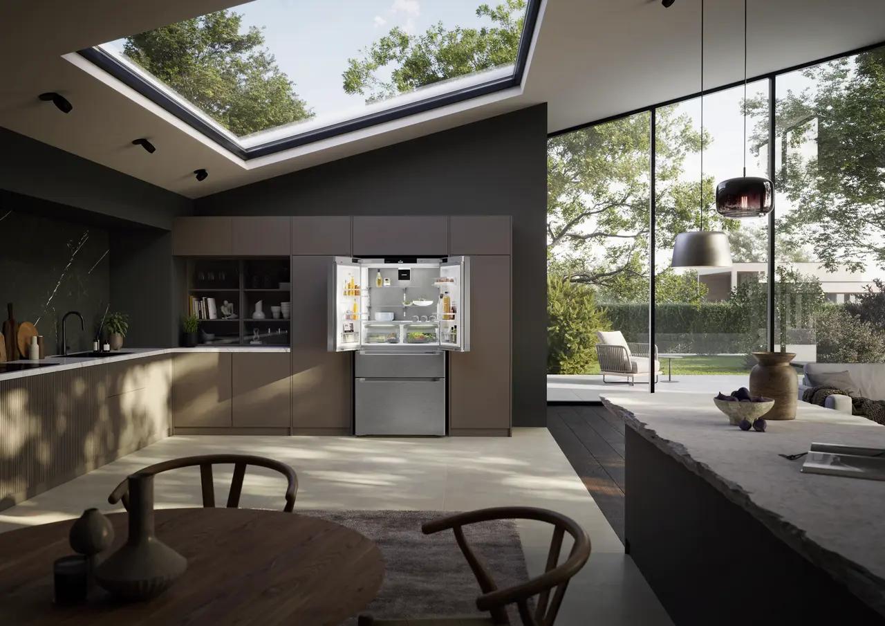 Liebherr FDBHI36S French Door Fridge-Freezer With 2 Freezer Drawers And Icemaker And Infinityspring