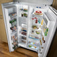 Jennair JS42NXFXDW Integrated Built-In Side-By-Side Refrigerator, 42