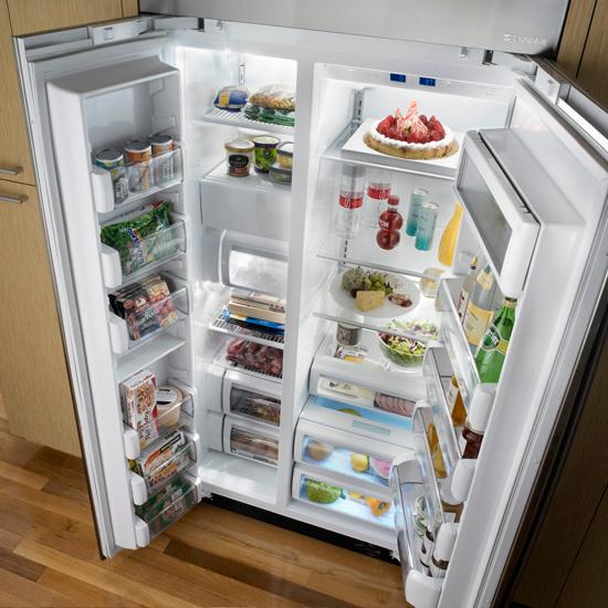 Jennair JS42NXFXDW Integrated Built-In Side-By-Side Refrigerator, 42"