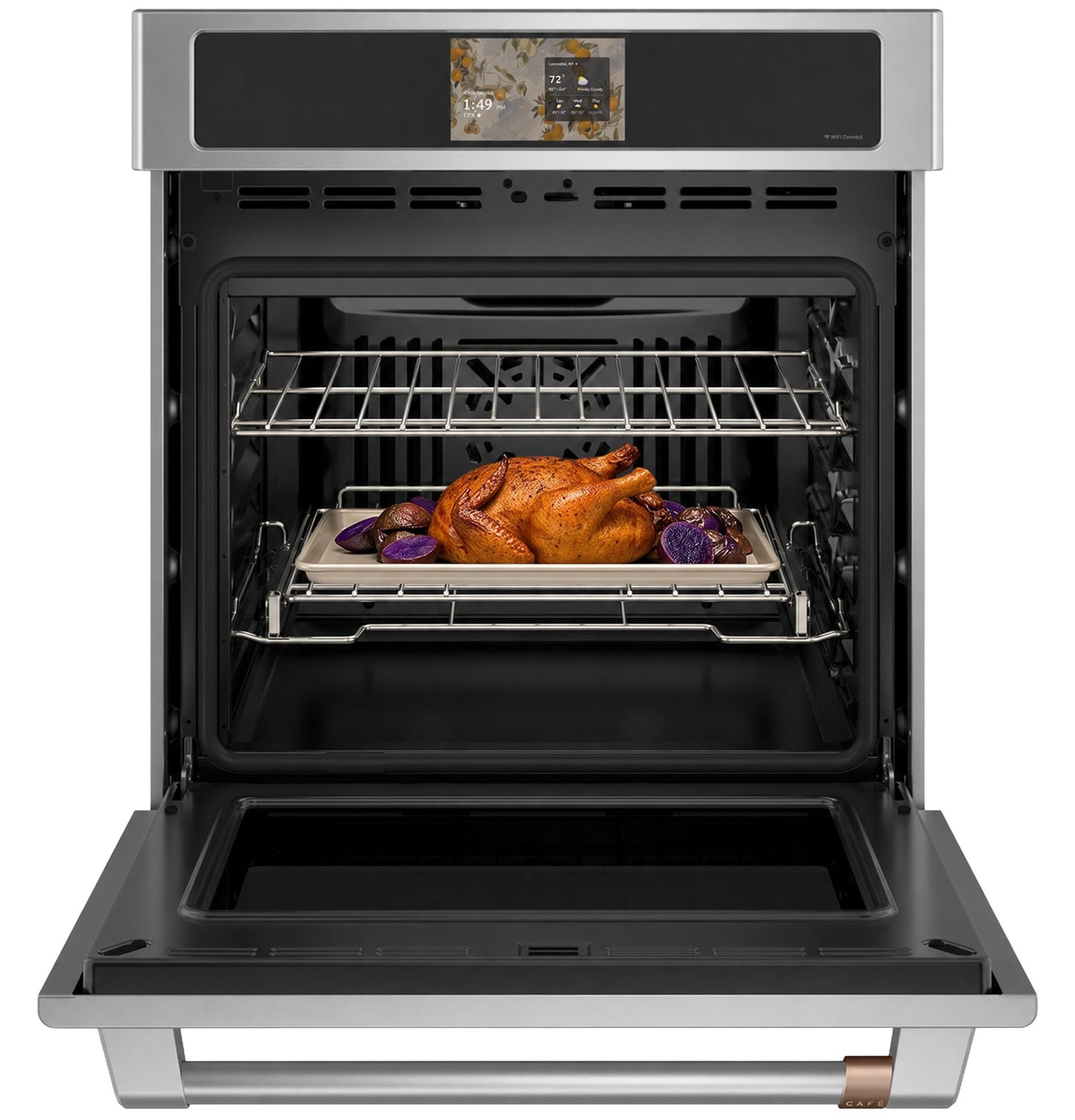 Cafe CKS70DP2ZS1 Café™ 27" Smart Single Wall Oven With Convection
