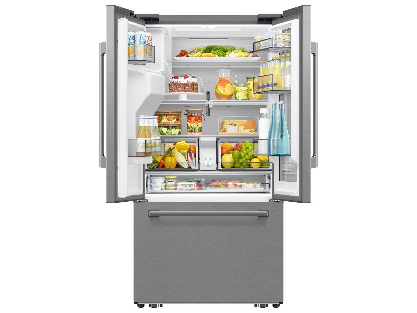 Samsung RF80H30CER Bespoke Ai 3-Door French Door Autoview™ Zero Clearance Fit 29 Cu. Ft.