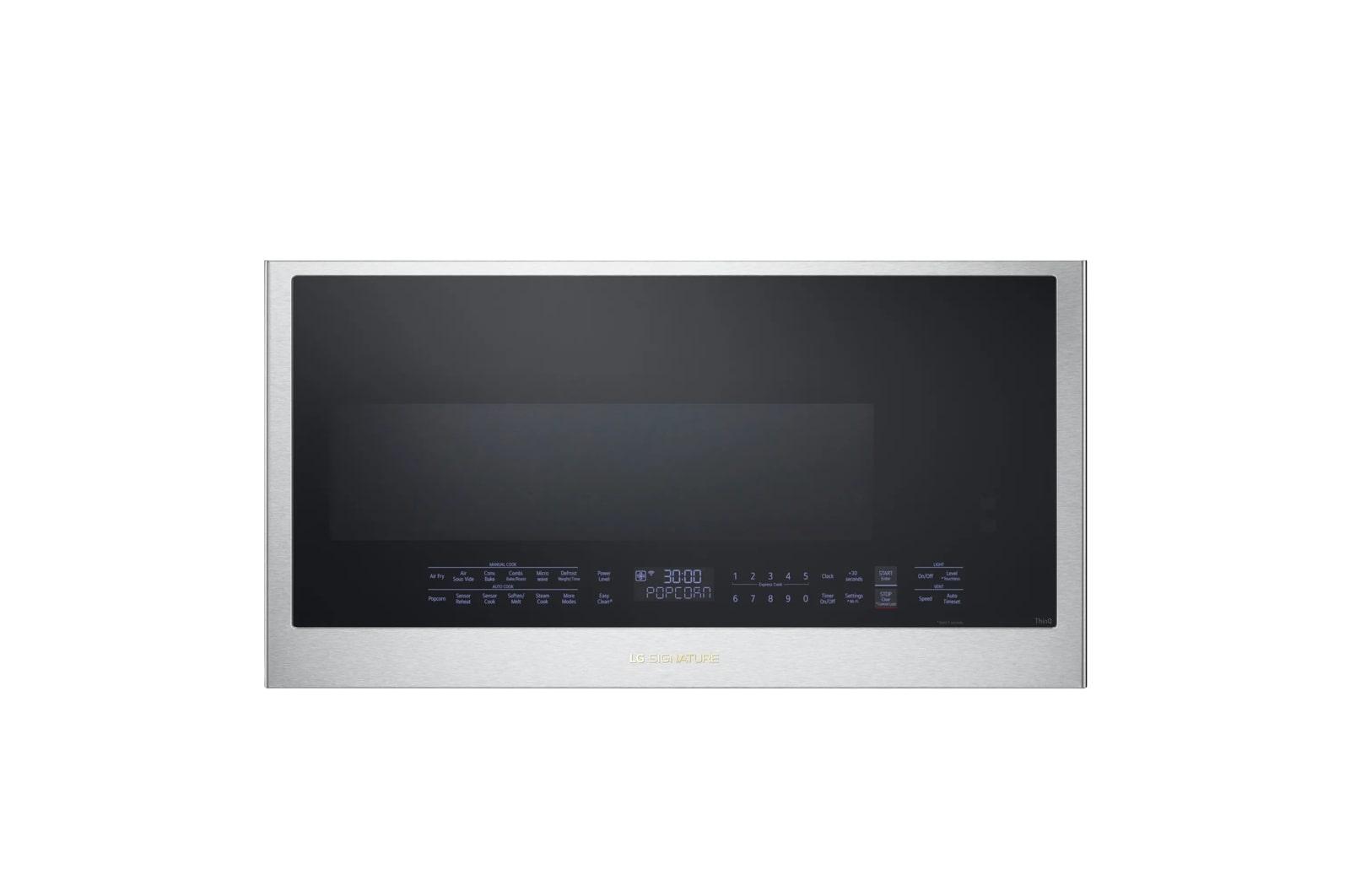 Lg MHEU1738X Lg Signature 1.7 Cu. Ft. Over-The-Range Convection Microwave Oven With Air Fry And Air Sous Vide