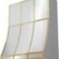 Zephyr BKDC13618APG Duct Cover Banding Kit, 36In X 18In, Polished Gold