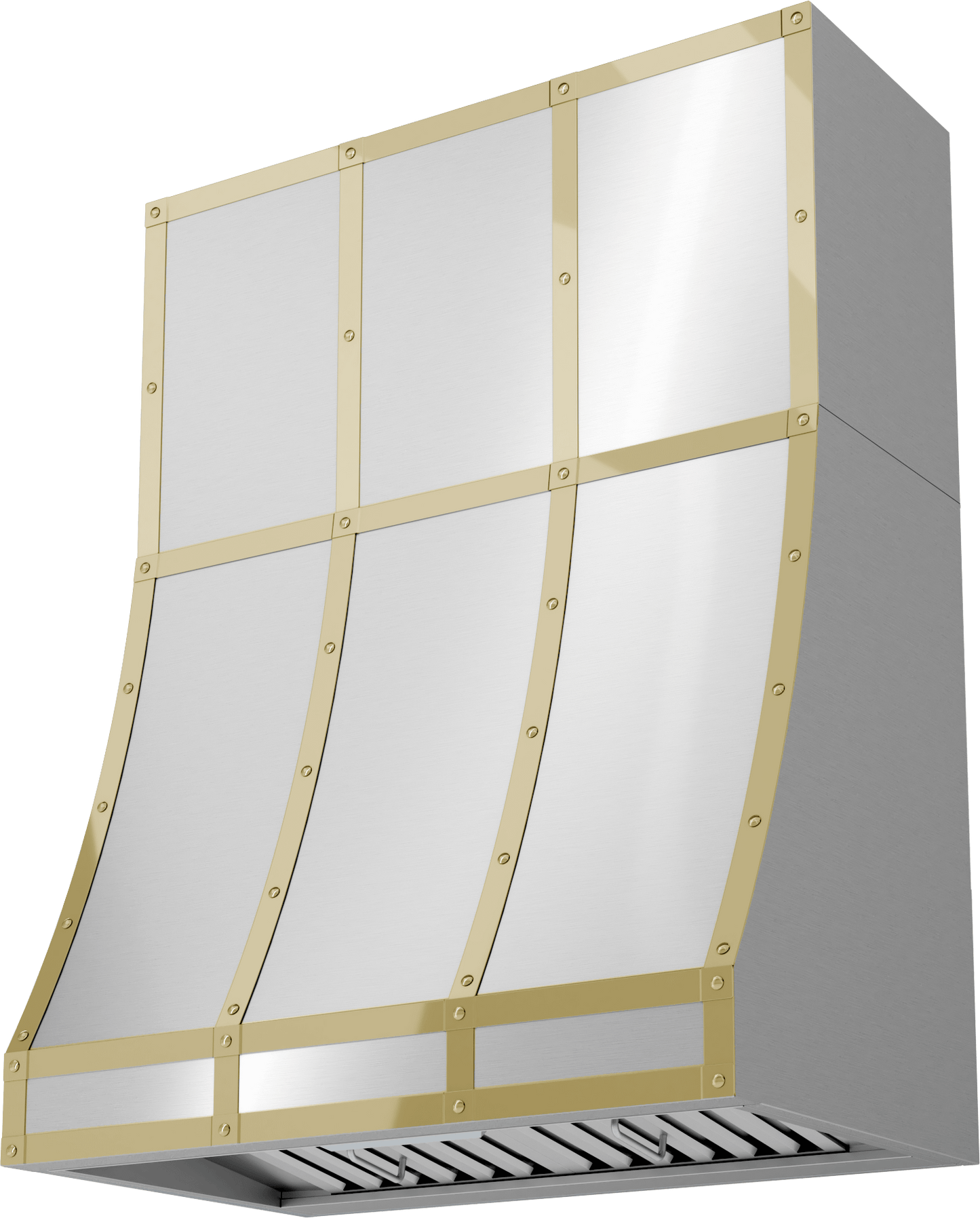 Zephyr BKDC13618APG Duct Cover Banding Kit, 36In X 18In, Polished Gold