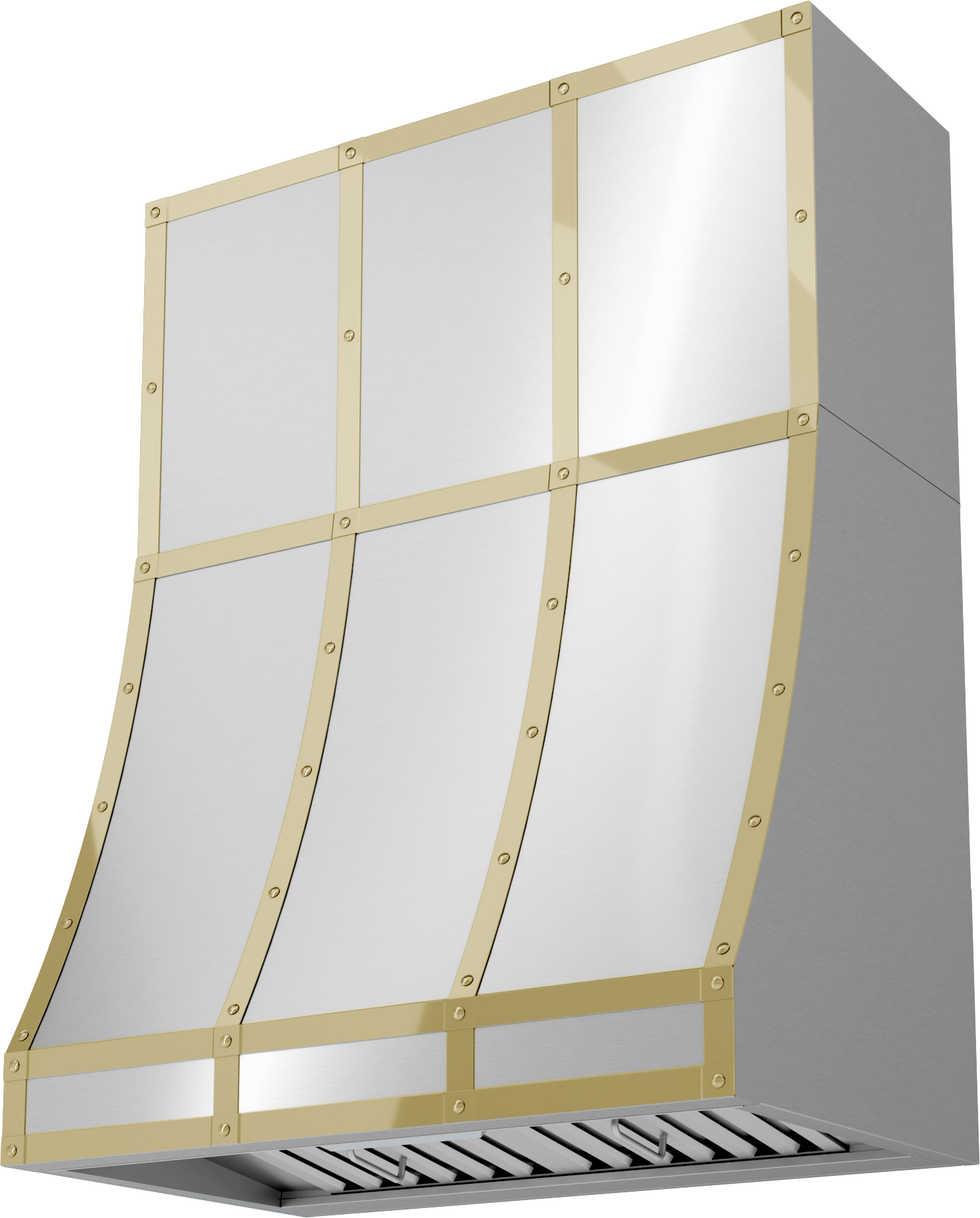 Zephyr BKDC13618APG Duct Cover Banding Kit, 36In X 18In, Polished Gold