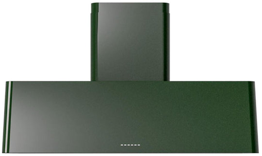 Ilve UAG48EG Nostalgie 48 Inch Emerald Green Wall Mount Range Hood