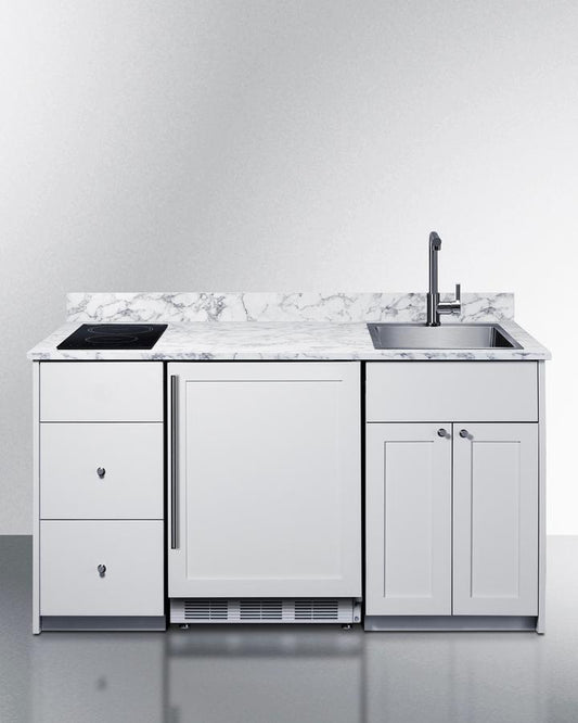 Summit CALDERAWH33I Turnkey Caldera Kitchen, Ada-Compliant
