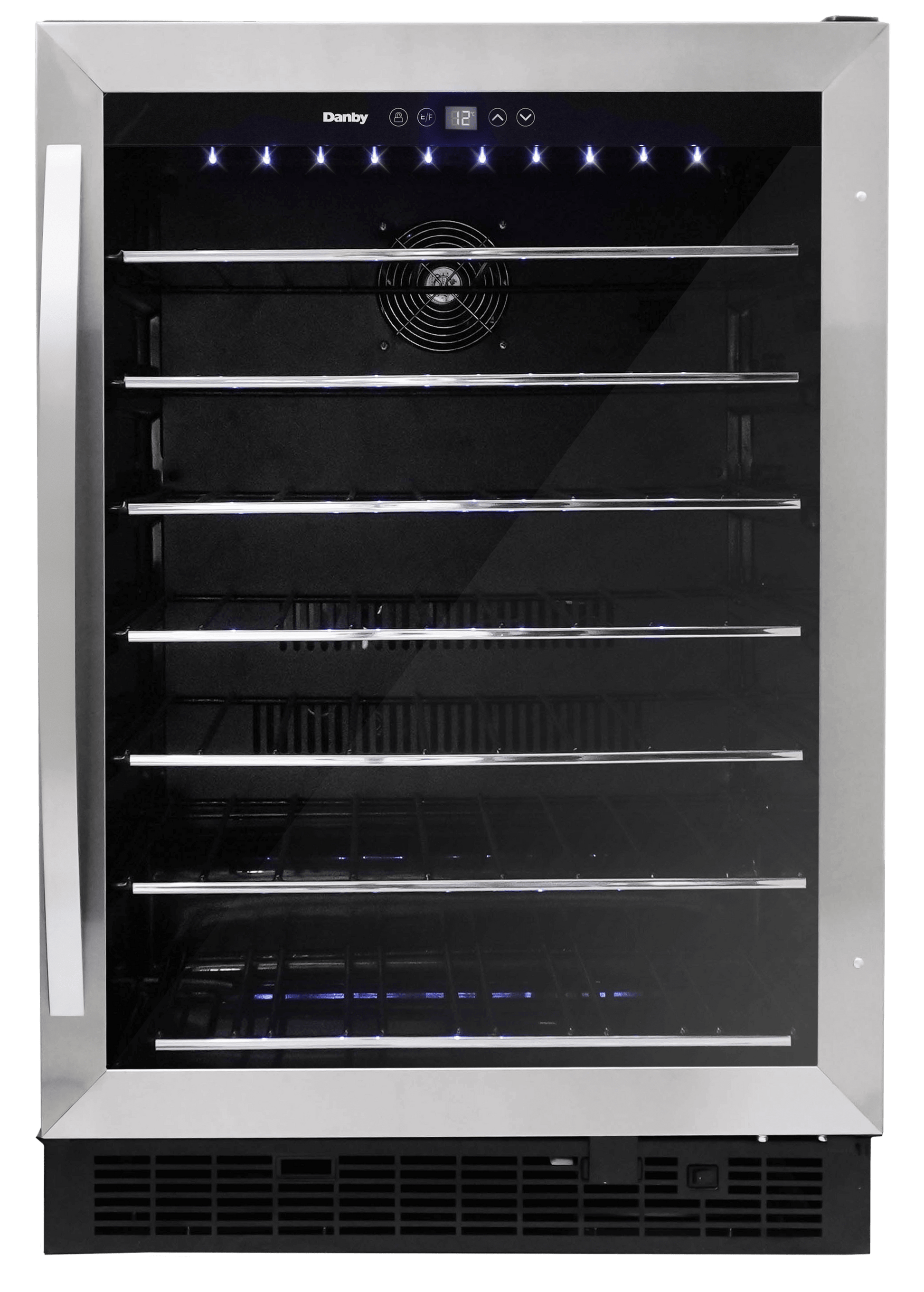 Danby DWC057A1BSS Danby 60 Bottle Built-In Wine Cooler In Stainless Steel