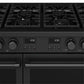 Thor Kitchen ARG48BLP 48 Inch Contemporary Professional Liquid Propane Range In Black
