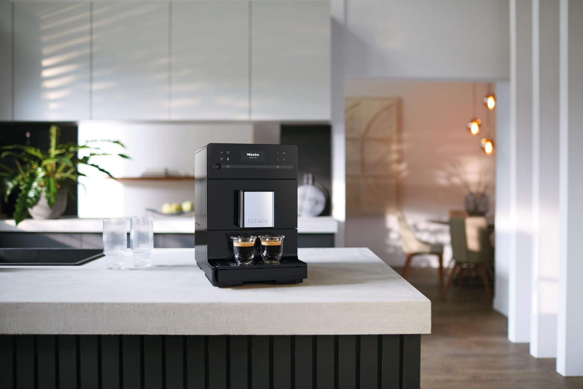 Miele CM5310OB Cm 5310 Silence Obsidian Black - Countertop Coffee Machine With Onetouch For Two For The Ultimate In Coffee Enjoyment.