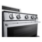 Lg LDEL7324YE 7.3 Cu. Ft. Smart Electric Double Oven Freestanding Range With Probake Convection®, Air Fry & Air Sous Vide