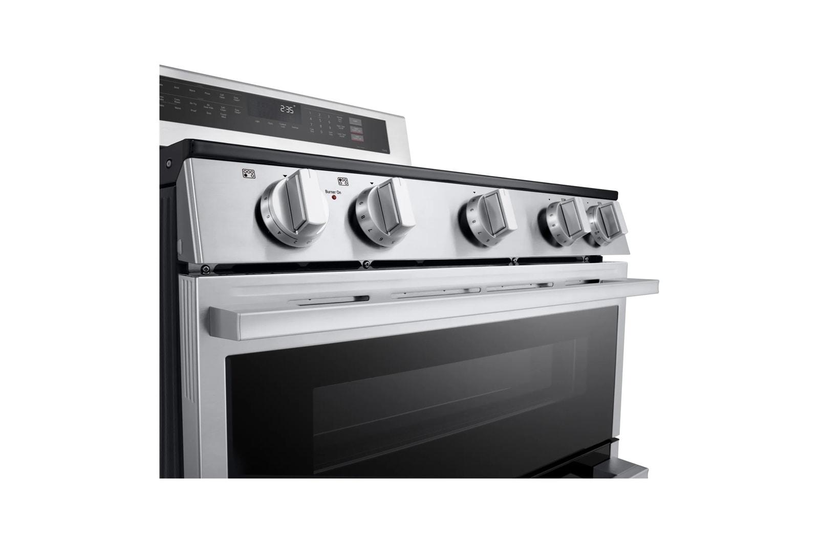 Lg LDEL7324YE 7.3 Cu. Ft. Smart Electric Double Oven Freestanding Range With Probake Convection®, Air Fry & Air Sous Vide