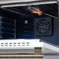 Forno FFSGS623930BLK Forno Massimo 30-Inch Black Freestanding Gas Range, 5 Burners, True Convection Oven