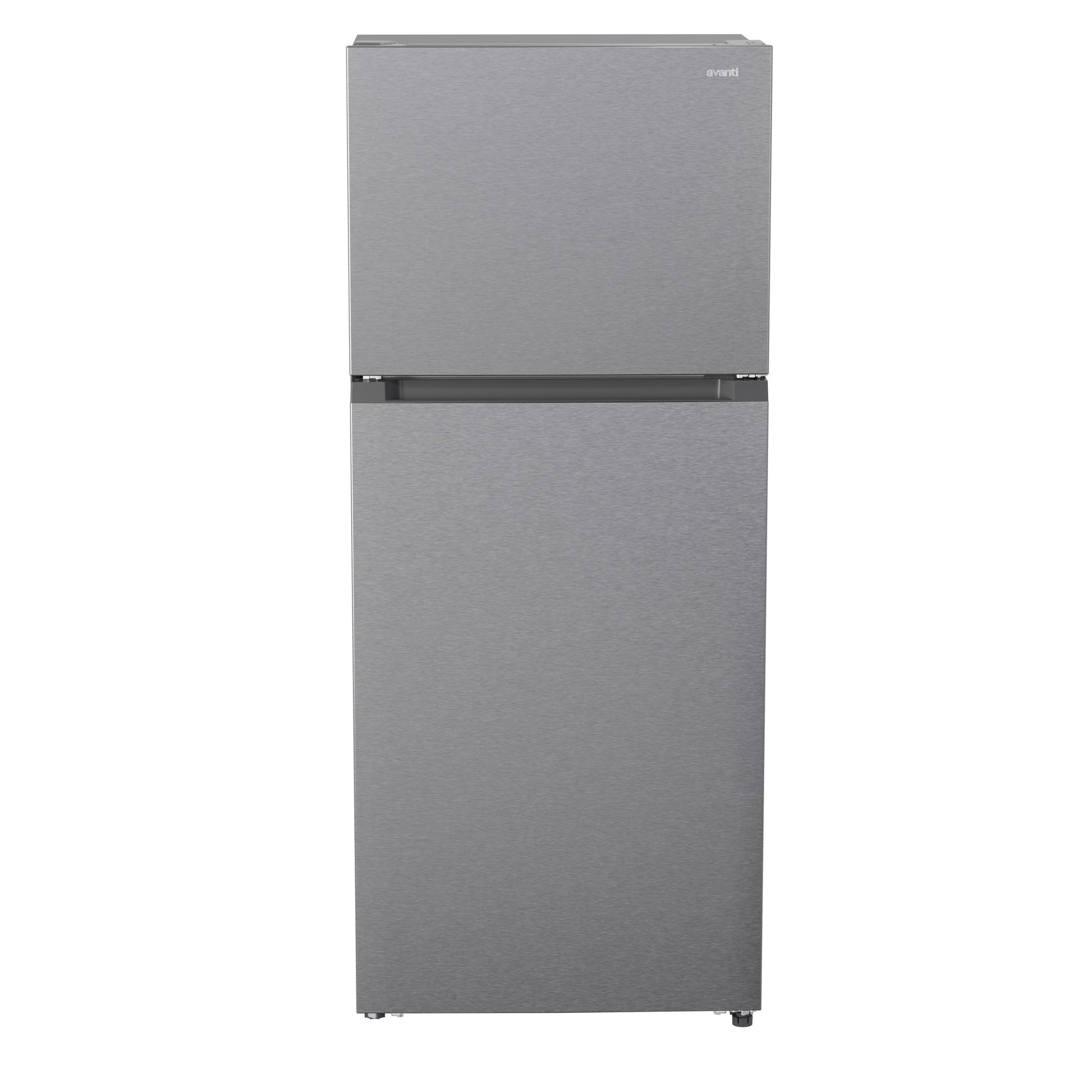 Avanti AVFF146DLJ0SS Avanti Frost-Free Apartment Size Garage-Ready Refrigerator, 14.6 Cu. Ft. Capacity, In Stainless Steel (Avff146Dlj0Ss)