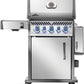Napoleon Bbq RPS425RSIBNSS2 Rogue Pro-S 425 Rsib With Infrared Side And Rear Burner , Natural Gas, Stainless Steel