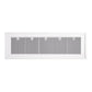 Ilve UAG60RA Ilve Uag60Ra Nostalgie Ii 60 Inch Wall Mount Range Hood With 850 Cfm, 3 Speed + Intensive, Front Led Light Bar (Ral)
