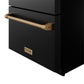 Thor Kitchen RF24UBBRZ 24 Inch Undercounter Built-In Or Freestanding Drawer Refrigerator - Black/Bronze Gordon Ramsay Series