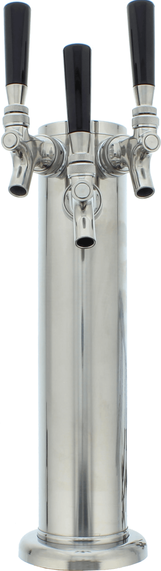 Zephyr PRKFK03SSC Presrv Kegerator Triple Tap Kit, Ss, Co2