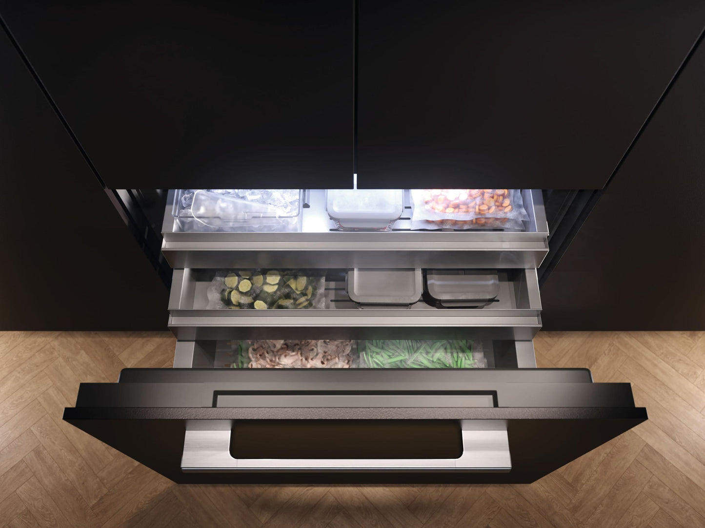 Miele KFMC3642FD Kfmc 3642 Fd Compatible With Furniture Fronts - Mastercool Frenchdoor