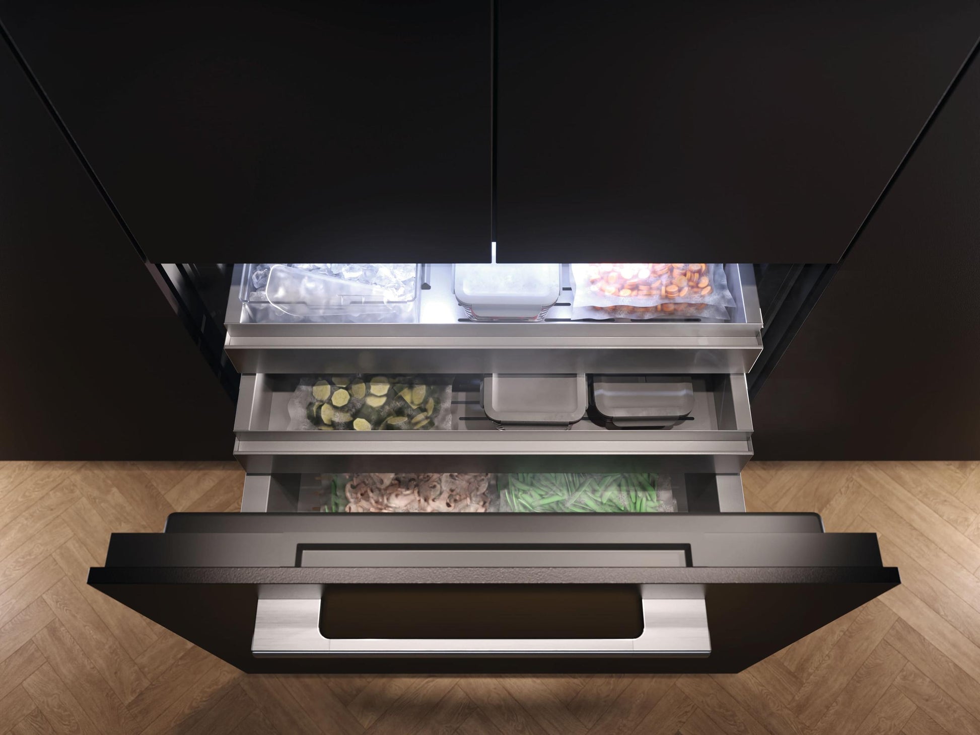 Miele KFMC3642FD Kfmc 3642 Fd Compatible With Furniture Fronts - Mastercool Frenchdoor