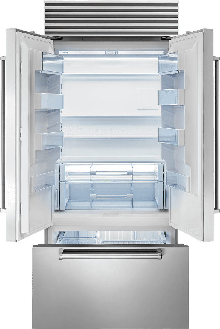Sub-Zero BI36UFDSPH 36" Classic French Door Refrigerator/Freezer