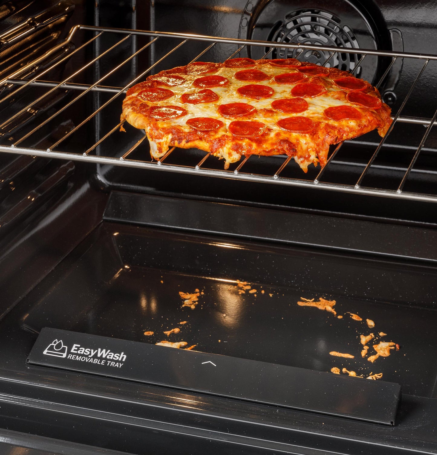 Ge Appliances GRS600AVES Ge® 30" Slide-In Electric Convection Range With No Preheat Air Fry And Easywash&#8482; Oven Tray