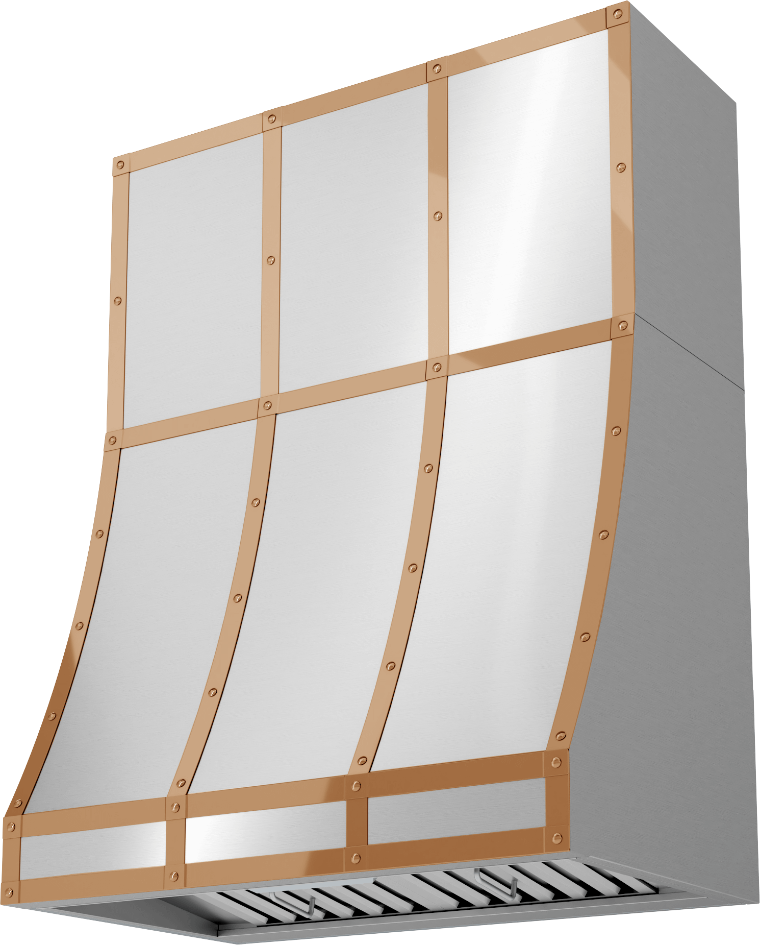 Zephyr BKDC13618APC Duct Cover Banding Kit, 36In X 18In, Polished Copper Finish