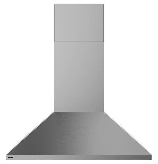 Monogram ZVWS301SZSS Monogram 30" Wall-Mounted Pyramid Chimney Vent Hood With Air Quality Sensors